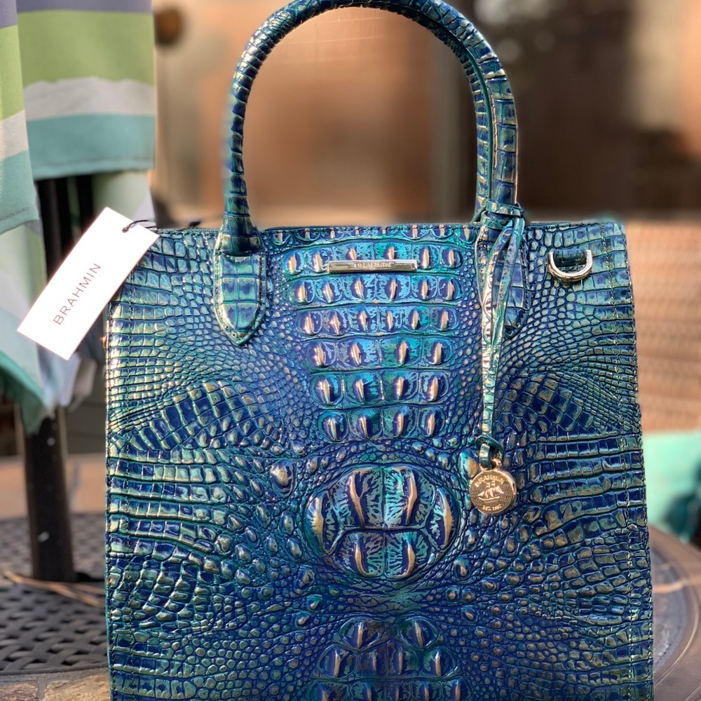 S O L D ❗️❗️Brahmin Caroline Satchel (Dragon)